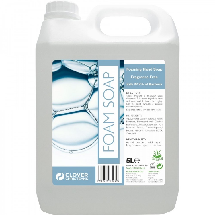 Clover Chemicals Antibacterial Foam Soap (233)